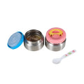 Wholesale Aohea Blue and pink  Leak Proof Stainless Steel Lunch Box Thermos Food Jar Lunch Box