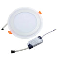 New LED Panel Downlight 6W 9W 16W 3 Model LED Lamp Panel Light Double Color LED Ceiling Recessed Lights Indoor Lighting Bulb