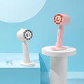 Creative New Design Turbine Handheld Fan USB Mini Rechargeable Fans With 1200mAh Battery Portable Student Office Air Cooling Fan