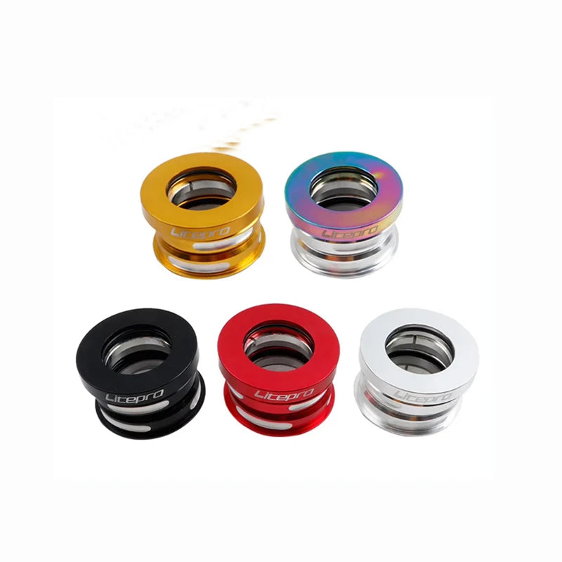 Bicycle Headset 44MM for Fnhon Ynhon BYA412 P18 P8 Head Set Built-in Aluminum Alloy Folding Bike Sealed Bearing