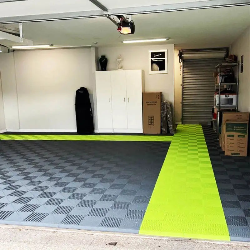 Factory Outlet Pvc Interlocking Floor Garage Interlocking Tile Interlocking Plastic Garage Floor for Car Wash Floor Tile Slip