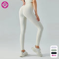 Seamless Logo Custom Breathable High Waist Yoga Pants Wear Fitness Women Wear Workout Leggings for Women