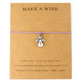 Guardian Angel Wings Baby Feet Bracelet Infinity Love Peace Balance Karma Good Luck Shamrock Clover Charm Bracelets for Women
