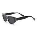 2025 Wholesale Trendy Cheap Elegant Fashionable Shades TAC UV400 Lens Polarized Cat Eye Frame Acetate Sunglasses