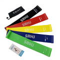 Wholesale Portable Yoga Sports Latex Exercise Resistance Loop Bands Set Custom Logo Packaged in Bags