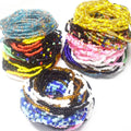 Handmade Stretchy Glass Seed Beads Waist Belly Chain 2pcs a Set for Women Elastic Cord 80cm Body Jewelry