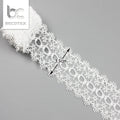 Wholesale Nylon Non Elastic White Eyelet Narrow Lace Border Trim