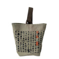 Mini Canvas Tote Bags Women's Bucket Bag Shoulder Hand Bag for Women