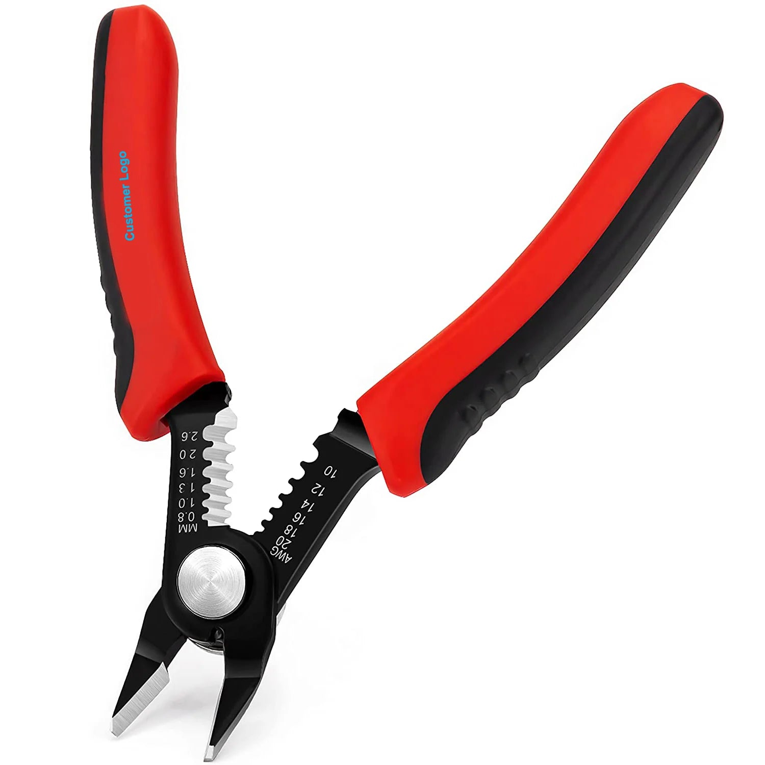 YUHANG 6-Inch DIY Grade Steel Wire Cutters Handy Slim Flush Pliers with Supplementary Stripping Sharp Snip OEM Customizable