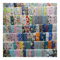 100% Soft Woven Cotton Poplin Fabric Floral Printed for Girls' Dress & Shirts Breathable and Plain Style