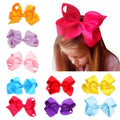 15cm Big Size Ribbon Hair Clips Fashion Hair Pin for Kids Cute Colorful Bows Hairgrips Tie Dye Hair Accessories for Girls