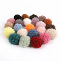 Faux Rabbit Fur Ball 4cm 5cm Fake Fur Pompoms Accessoris Fur Pom Poms