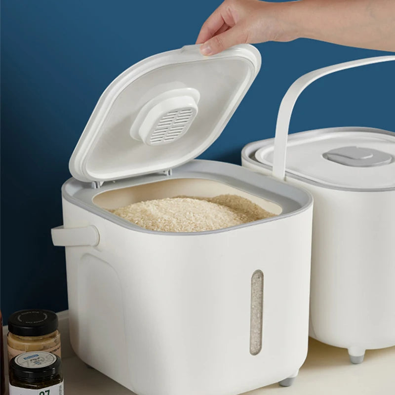 Hot-selling Sealed Thickened Rice Bucket Insect Proof Moisture-proof Rice Jar Household Food Storage Container