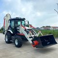 Factory Price Backhoe Excavator Loader 4X4 With Pallet Fork Backhoe Loader