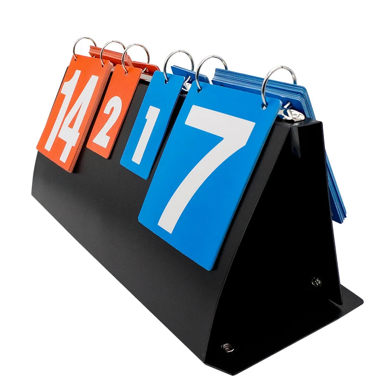 Special Offer Table Tennis Scoreboard Cheap Price Outdoor PVC Material Folded Score Board