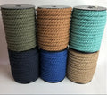 Wholesale Cotton Rope 3 Strands Twisted  Rope 8mm 12mm Cotton Cord