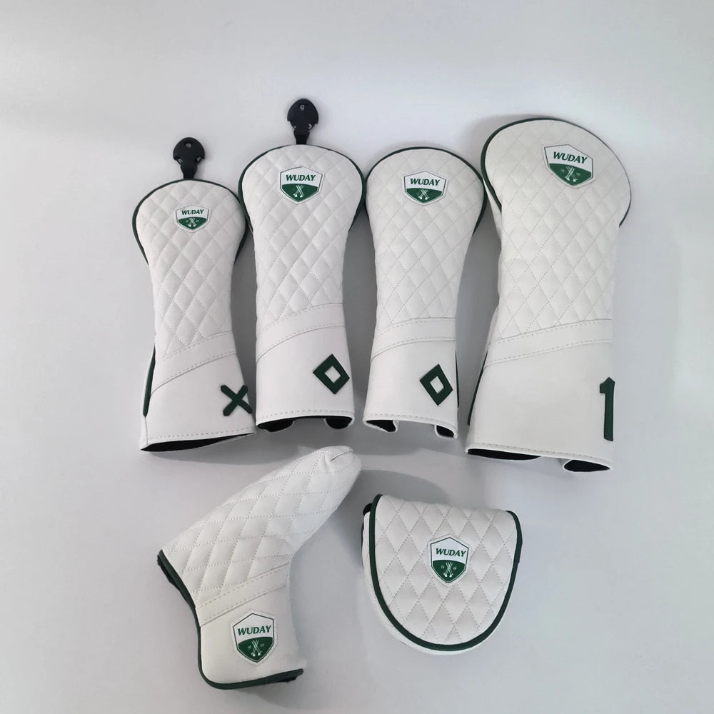 Factory Custom Driver Golf Head Cover Superior PU Leather Golf Headcover