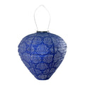 Nicro Waterproof Wedding Party Decoration Lamp Shade Home Bedside Carved Garden Shell Shape Hallow Out Thick Tyvek Solar Lantern