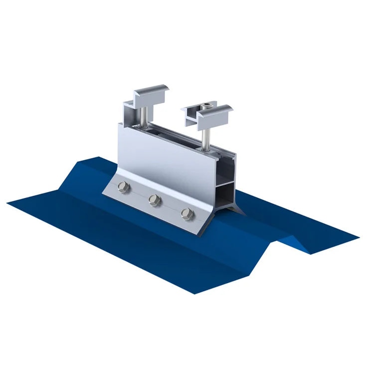 Yuens Solar Panel Aluminum Rail Clamp for Rail-less System Pitched Roof Solar Mounting System