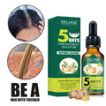 Organic Herbal Ginger Hair Care Essential Oil Hair Thickening  Growth Anti-hair Loss Dense Hair Moisturizing Hair Care