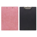 Cheapest Sublimation Products Pu Leather Clipboard for Heat Transfer Wholesales