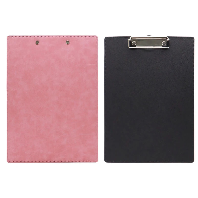 Cheapest Sublimation Products Pu Leather Clipboard for Heat Transfer Wholesales