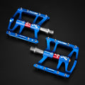 ROCKBROS Mountain Road Bike Bicycle Pedals Cycling Ultralight Aluminium Alloy 4 Bearings MTB Pedals