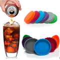 Hot Selling Custom 6 Pieces Reusable Silicone Soda Can Cover Beer Can Caps