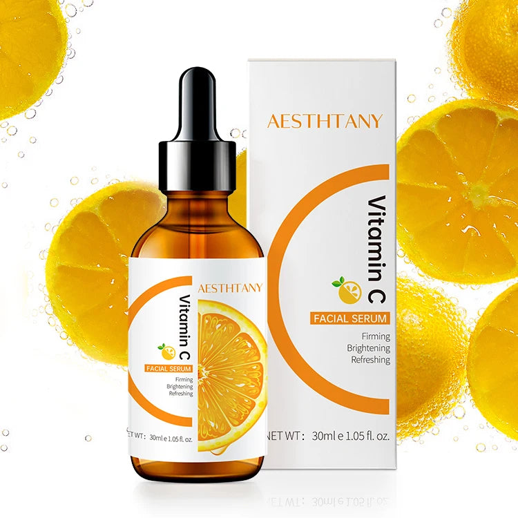 Private Label Custom Logo Skincare Hydrating Anti Aging Wrinkle Face Glowing Serum Korean Vitamin C Serum for Face