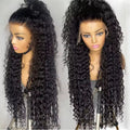 Wholesale Brazilian 13x6 HD Human Hair Transparent Lace Front Wig for Black Women Deep Wave 13*4 HD Swiss Lace Frontal Wigs