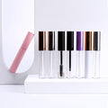 Hot Sale 5ml 10ml Empty PET Lip Gloss Mascara Eyeliner Cosmetic Packing Container PlasticTube with Brush