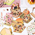Doremi Workshop Series Miniature Scene Creative Three-dimensional Aquascape Decorative Stickers 3 Stickers per Pack