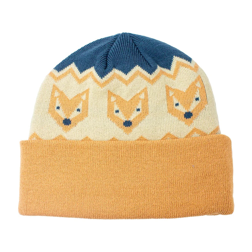 BSCI Men Factory Acrylic Personalize Logo Jacquard Pattern Embroidery Custom Animal Beanie