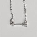 Wholesale New Fashion Jewelry Chain 925 Silver Arrow Necklace for Women