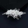 Cloth Art Delicate Six Flower Bride Hair Comb