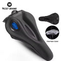 Bike Saddle Cover Silicone Bicycle Saddle Cover Hollow Breathable Bicycle Road Bike Mountain Bicycle Saddle Cover