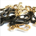 Survival SF Keychain Pocket Tool EDC Snap Spring Clips Hook Mini Carabiner