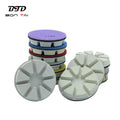 Bontai 3 Inch Transition Concrete Polishing Buffing Pads Resin Grit 50-3000 Fine/Medium for Concrete & Terrazzo Floors