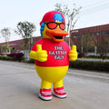 Inflatable Advertising Outdoor Walking Clown Duck Inflatable Character Walking Suits Costume Custom