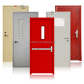 Wholesale Cheap Price Security Steel Fire Resistant Door 60 Mins 90 Mins 120 Mins Fire Rated Door With Glass