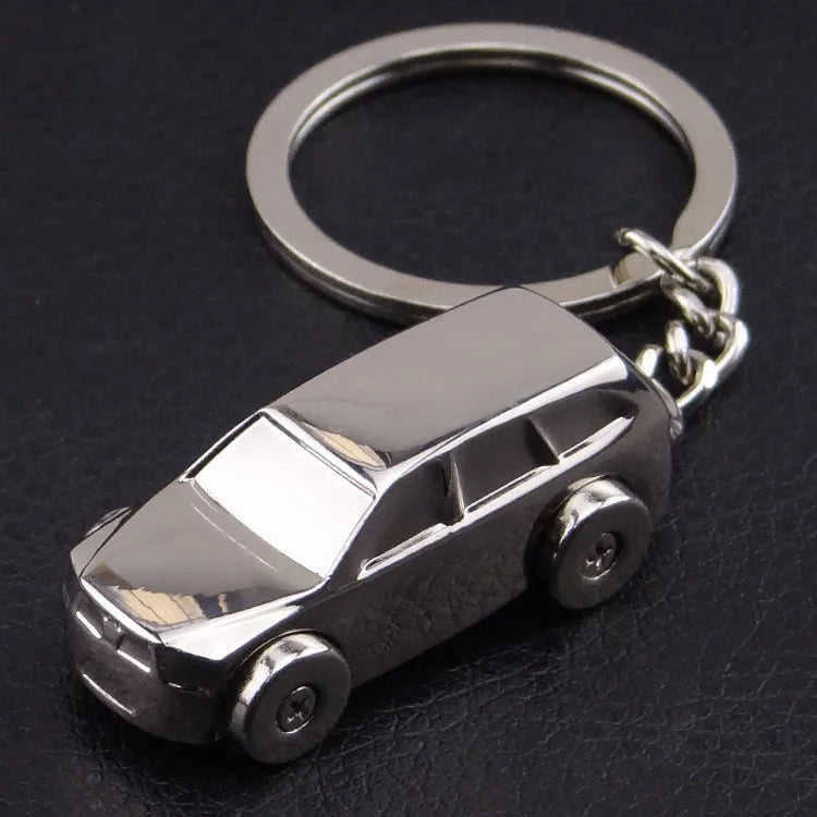 Heavy Duty F1 Car Logo Metal Toy Car Emblem Gift Key Chain Custom Brand Car Metal Keychain Accessories With Key Ring Anti-lost
