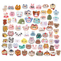 Yiwu Wintop New Cute Cartoon Small Kinds of Animal Head Design Self Adhesive Embroidery Patches for Decoration