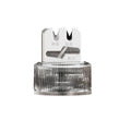 ADAEE XX-77 2 Stages New Creative Design Kitchen Suction Knife Sharpener Stainless Steel Eco-Friendly Durable Grey/White for