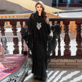 Wholesale Muslim Dresses Long Sleeves Dubai Islamic Clothing Plus Size Abaya Evening Party Flower Abaya Long Dress