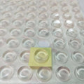 Clear Silicone Cabinet Door Bumpers Self Adhesive Round Square Pads Noise Damper Surface Protectors
