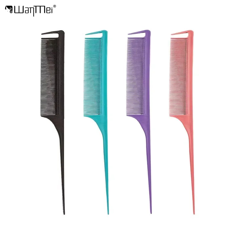 Wanmei Pointed Tail Hair Styling Makeup Comb Dense Tooth Hair Comb Anti Static and High Temperature Resistant Hairdressing Tools