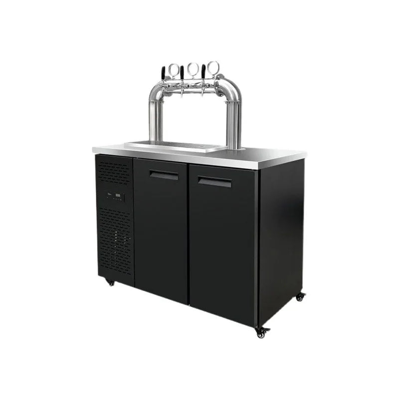 Hot Sale Commercial Stainless Steel Draft Beer Tower Cooler Dispenser Machine Air-Cooling for Hotels and Bars