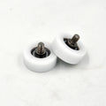 POM Plastic Bearing Roller Pulley BS62630-12C1L8M6 6x30x12mm Small Rubber Coated Wheels
