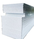 Soundproof Insulated Metal Steel 50mm EPS PU Sandwich Panel Corrugated Polyurethane Foam Wall Warehouse RAL Color 5+ Year Modern