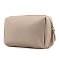 Personalized Toiletry Bag Travel Cosmetic Bag Genuine Leather Custom Makeup Bags Cosmetic Pouch